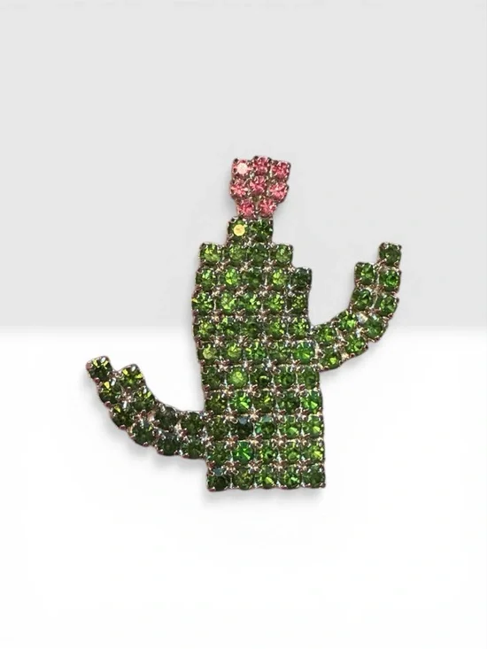 Bauer Blooming Cactus Brooch - Picture 1 of 2